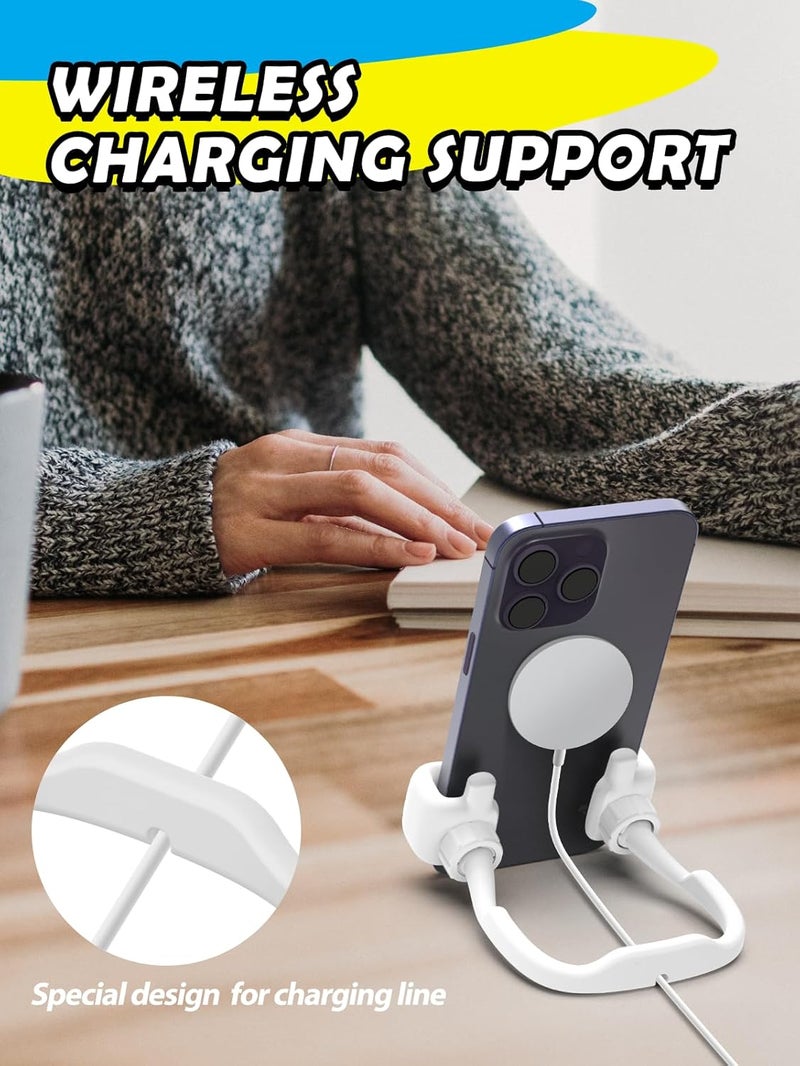 CALDEVER Stocking Stuffers for Teens Boys Girls Adults Cell Phone Stand: Upgrade Adjustable Thumbs Up Lazy Phone Holder for Desk Cool Gadgets Fun Birthday Gifts for Men Women Kids Husband Wife - Image 5